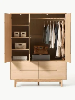 Kledingkast Cassy, 3 deuren^Westwing Collection Online