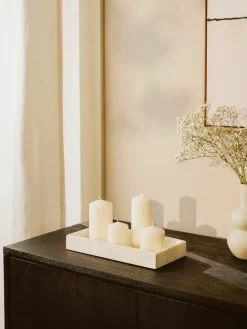 Klein decoratief dienblad Venice van marmer^Westwing Collection Discount