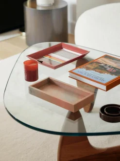 Klein decoratief dienblad Venice van marmer^Westwing Collection Sale