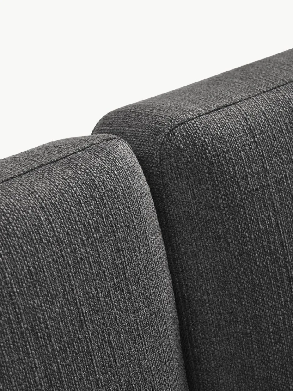 Kleine antraciet hoekbank Fluente^Westwing Collection Sale