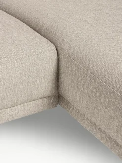 Kleine beige hoekbank Fluente^Westwing Collection Outlet