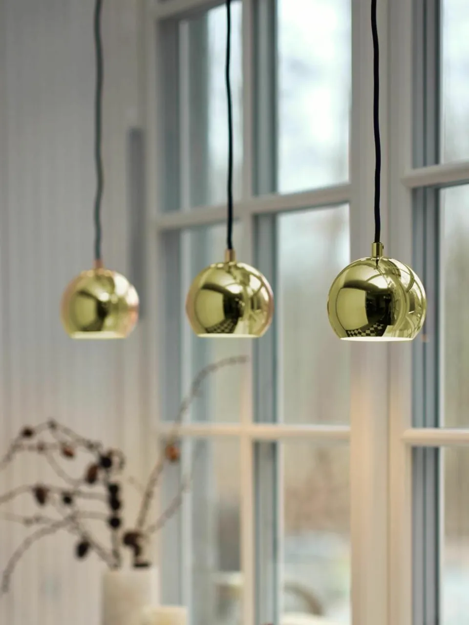 Kleine bolvormige hanglamp Ball^Frandsen Best