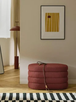 Kleine bouclé bank Alto met opbergruimte^Westwing Collection Discount