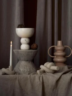 Kleine decoratieve schaal Levi van marmer^Westwing Collection Discount