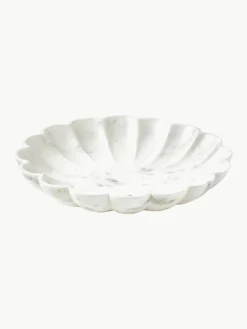 Kleine decoratieve schaal Noelia van marmer^Westwing Collection Fashion