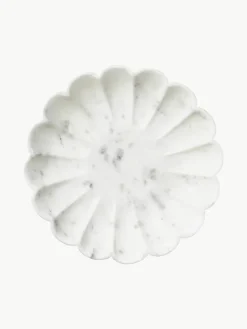 Kleine decoratieve schaal Noelia van marmer^Westwing Collection Fashion