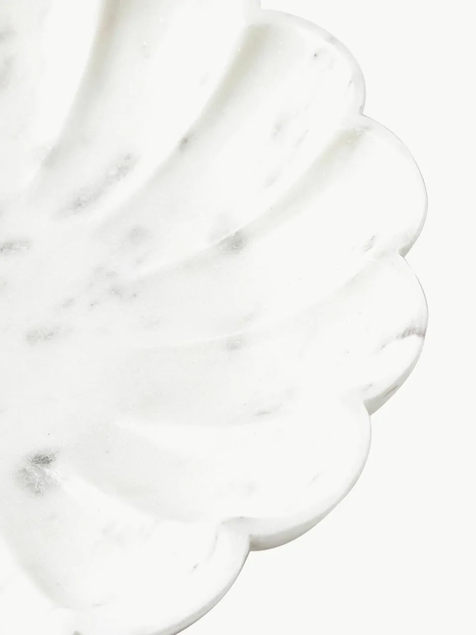 Kleine decoratieve schaal Noelia van marmer^Westwing Collection Fashion