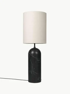 Kleine dimbare vloerlamp Gravity met marmeren voet^GUBI Sale