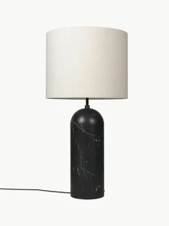 Kleine dimbare vloerlamp Gravity met marmeren voet^GUBI Hot