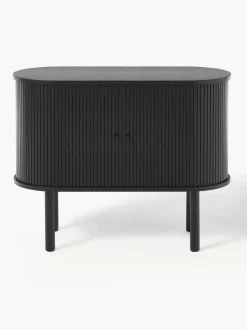 Kleine dressoir Calary met geribde voorzijde^Westwing Collection Outlet