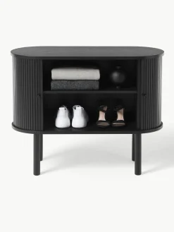 Kleine dressoir Calary met geribde voorzijde^Westwing Collection Outlet