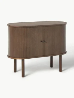 Kleine dressoir Calary met geribde voorzijde^Westwing Collection Fashion