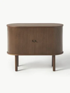 Kleine dressoir Calary met geribde voorzijde^Westwing Collection Fashion
