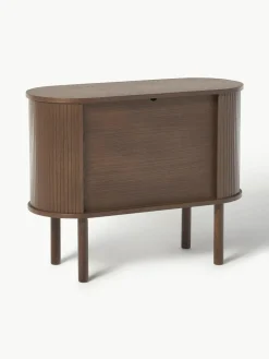 Kleine dressoir Calary met geribde voorzijde^Westwing Collection Fashion
