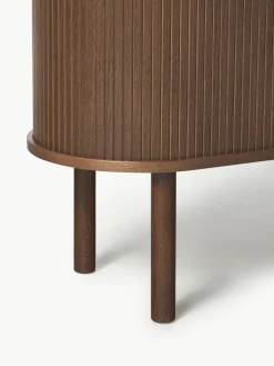 Kleine dressoir Calary met geribde voorzijde^Westwing Collection Fashion