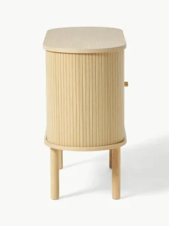 Kleine dressoir Calary met geribde voorzijde^Westwing Collection Fashion