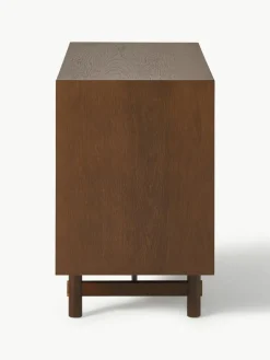 Kleine dressoir Diana van eikenhout^Westwing Collection Hot