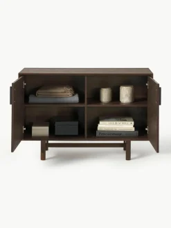 Kleine dressoir Diana van eikenhout^Westwing Collection Hot