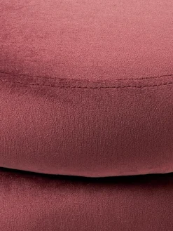 Kleine fluwelen bank Alto met opbergruimte^Westwing Collection Fashion