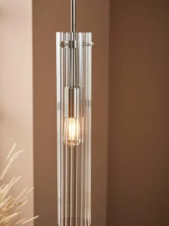 Kleine glazen hanglamp Tubo^Markslöjd New