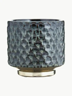 Kleine handgemaakte plantenpot Dela van keramiek^Bloomingville Best