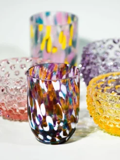 Kleine handgemaakte waterglazen Splash, 6 stuks^ANNA VON LIPA Outlet