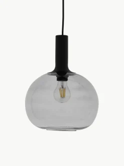 Kleine hanglamp Alton van rookglas^Westwing Clearance