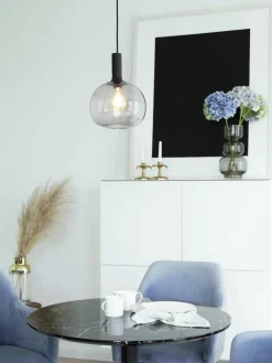 Kleine hanglamp Alton van rookglas^Westwing Clearance