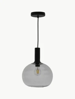 Kleine hanglamp Alton van rookglas^Westwing Clearance