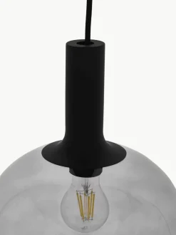 Kleine hanglamp Alton van rookglas^Westwing Clearance