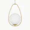 Kleine hanglamp Avalon van opaalglas^Westwing Outlet