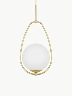 Kleine hanglamp Avalon van opaalglas^Westwing Outlet