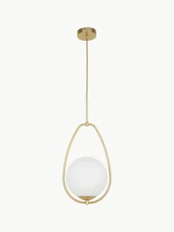 Kleine hanglamp Avalon van opaalglas^Westwing Outlet