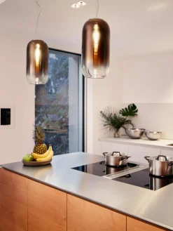 Kleine hanglamp Gople, mondgeblazen^Artemide New