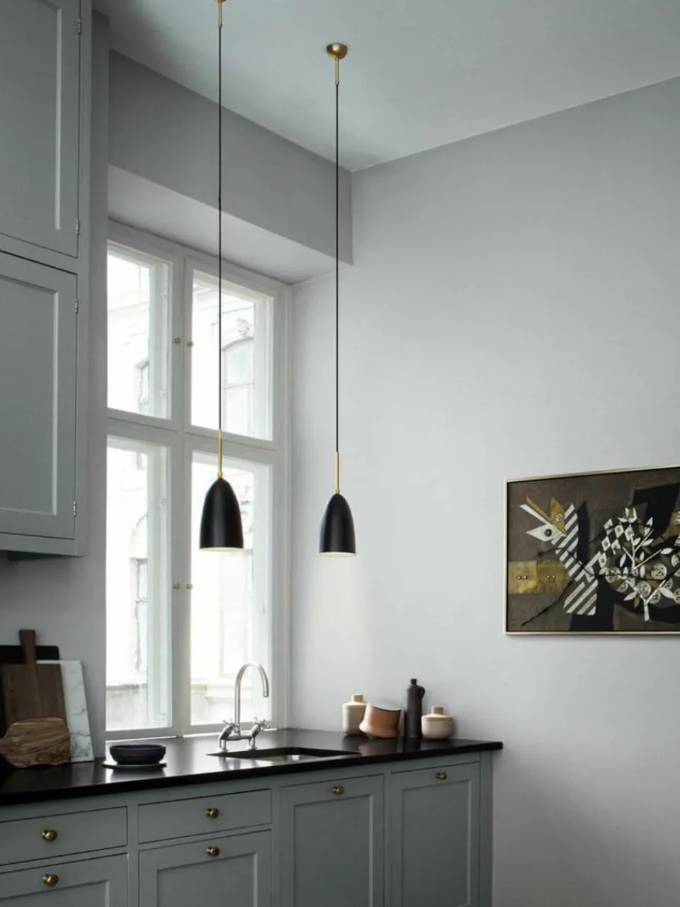 Kleine hanglamp Gräshoppa^GUBI New