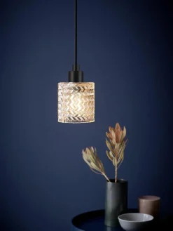 Kleine hanglamp Hollywood van glas^Westwing Sale