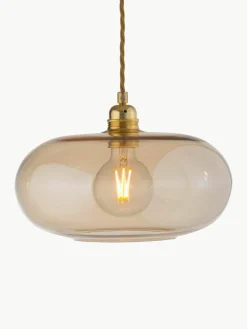 Kleine hanglamp Horizon, mondgeblazen^EBB & FLOW Fashion