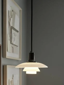 Kleine hanglamp PH 2/1, mondgeblazen^Louis Poulsen Best