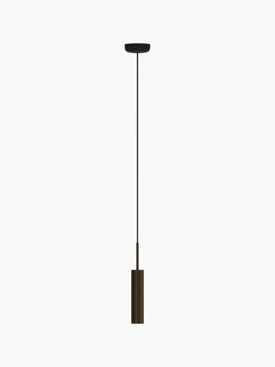Kleine hanglamp Tubulaire met geribbeld oppervlak, H 24 cm^Audo Copenhagen Clearance