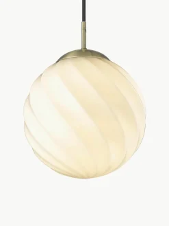 Kleine hanglamp Twist, mondgeblazen^Westwing Hot