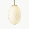 Kleine hanglamp Twist, mondgeblazen^Westwing Outlet