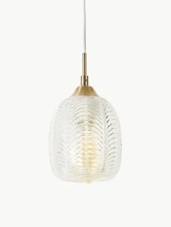Kleine hanglamp Vario van gesatineerd glas^Nova Luce Discount