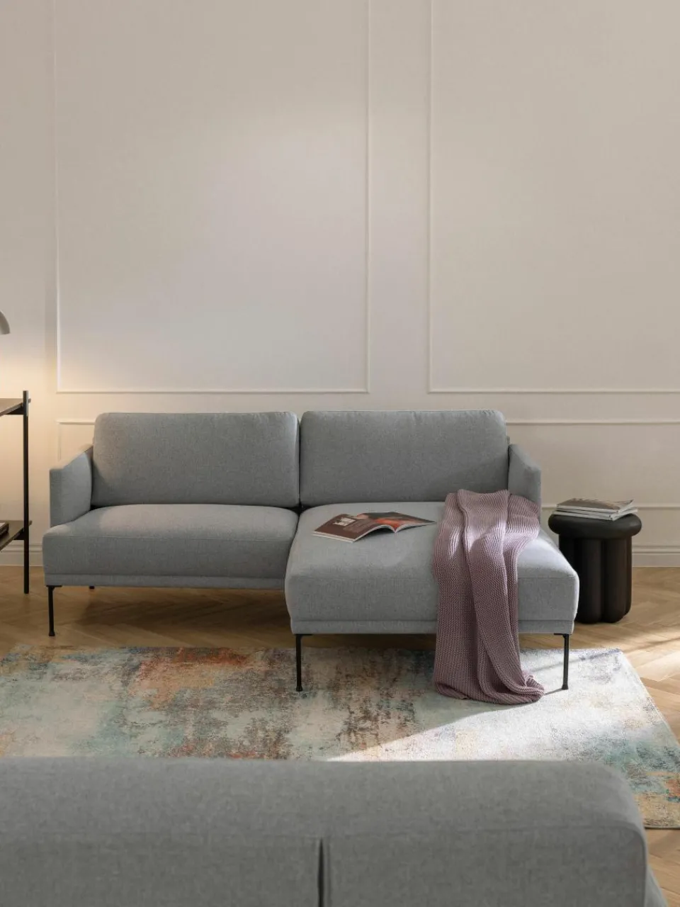 Kleine hoekbank Fluente^Westwing Collection Fashion