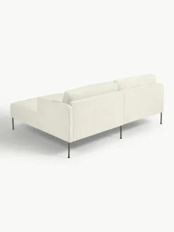 Kleine hoekbank Fluente van teddystof^Westwing Collection New