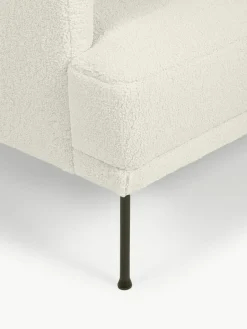 Kleine hoekbank Fluente van teddystof^Westwing Collection New