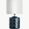 Kleine keramische tafellamp Glowing Midnight^Westwing Clearance