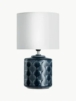 Kleine keramische tafellamp Glowing Midnight^Westwing Clearance