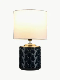 Kleine keramische tafellamp Glowing Midnight^Westwing Clearance