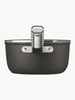 Kleine kookpot 50's Style met deksel en antiaanbaklaag^Smeg Outlet