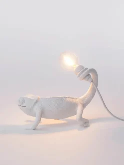 Kleine LED tafellamp Chameleon met USB-aansluiting^SELETTI Clearance